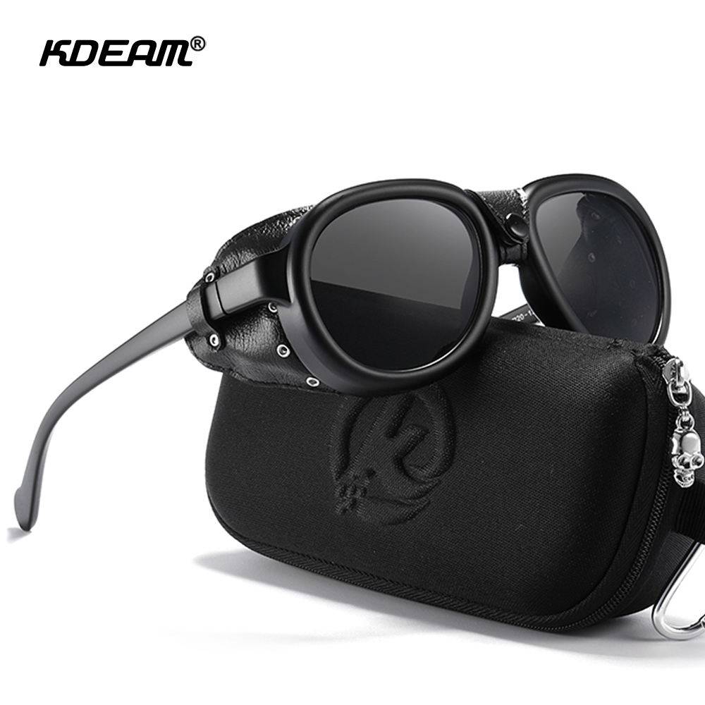 KDEAM Pilot Sunglasses Steampu - Sunglasses Aviator Polarized 评论和价格