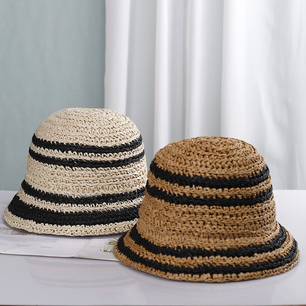women's beach hat Bucket hat w - Bucket Hat Straw 评论和价格