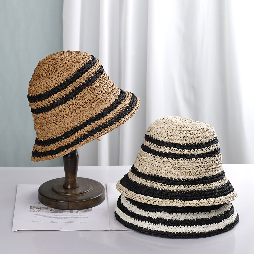 women's beach hat Bucket hat w - Bucket Hat Straw 评论和价格