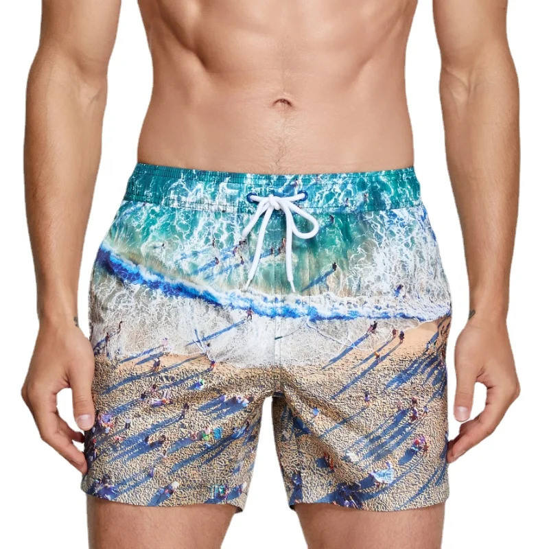 Seobean Swimsuit Man Short Swi - Trunks Board Surf 评论和价格
