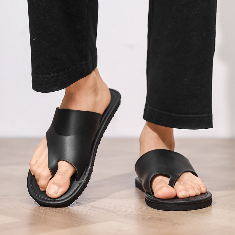 High Quality Mens Slippers Fas - Flip Flop Leather Men 评论和价格