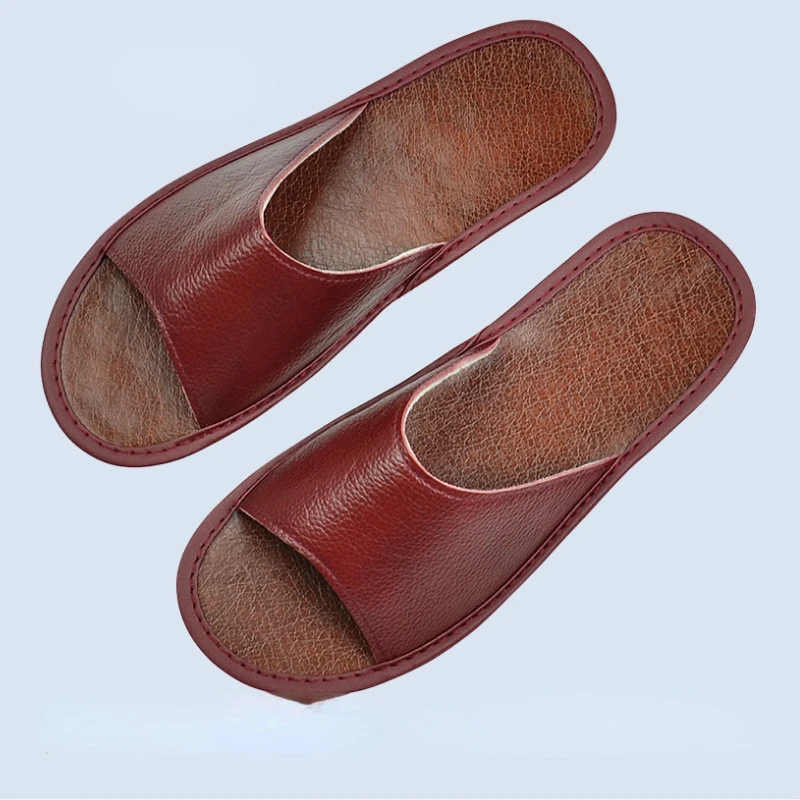 XIHAHA Summer Fashion Cowhide  - Flip Flop Leather Men 评论和价格