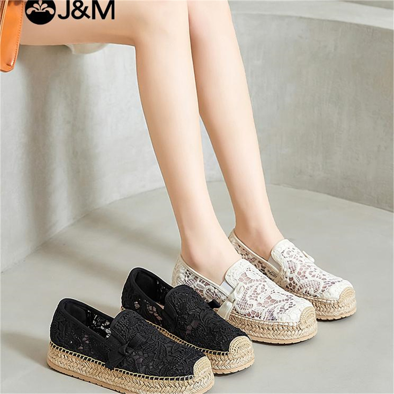 Joy&Mario Platform Women Loafe - Espadrille Slip On 评论和价格