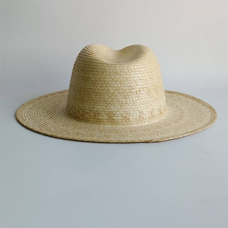 Classic natural palm leaf stra - Bucket Hat Straw 评论和价格